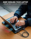 FEDUS USB 3.0 Male to Male Cable High-Speed 5Gbps Data Transfer, Premium Nylon Braided USB to USB Cord 24K Gold-Plated Connectors for Hard Drive Enclosure,Laptop Cooling Pad, Smart TV, DVD