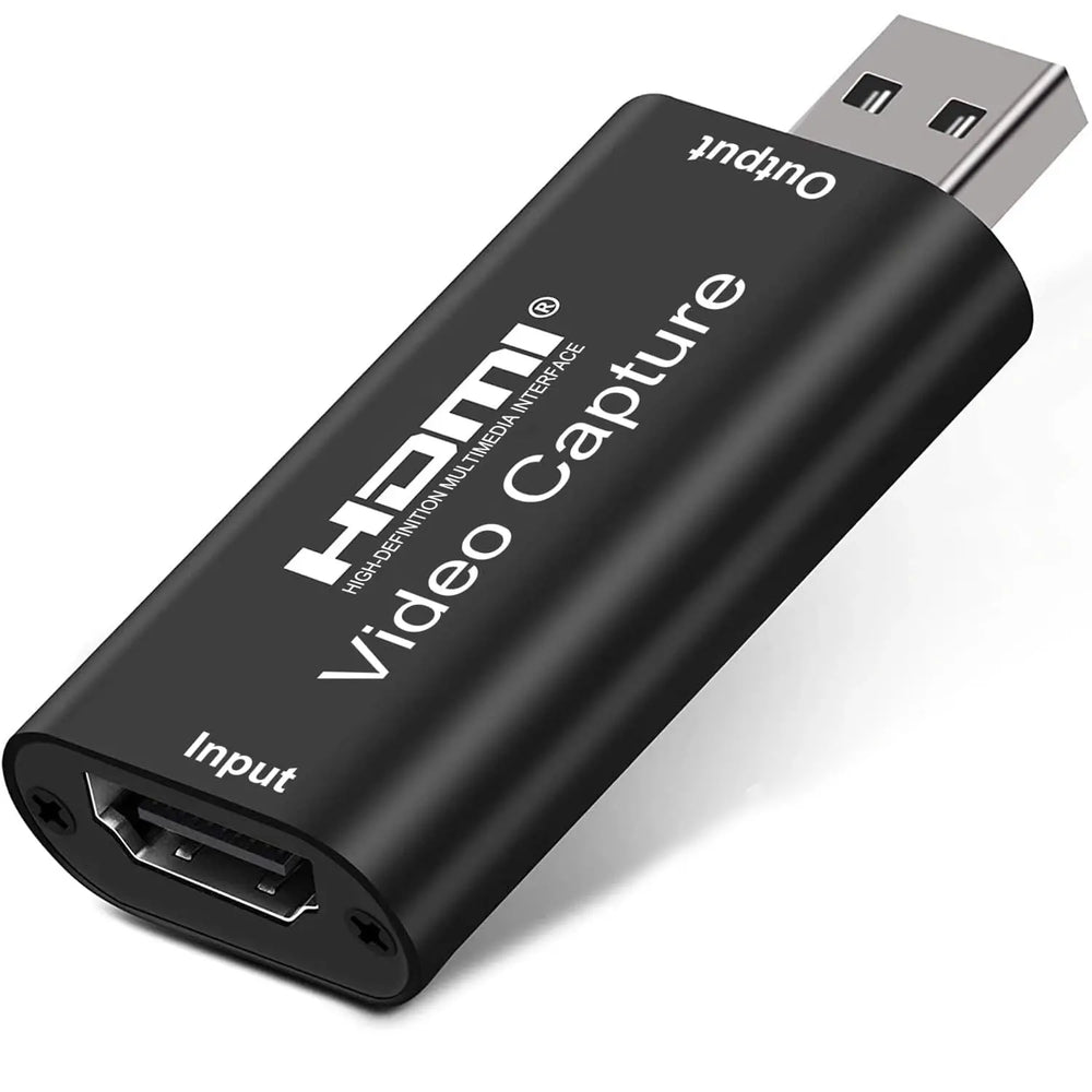 FEDUS USB 3.0 4K HDMI Video Capture Card 1080p 60fps Audio Video Capture card, Game Capture Card, HDMI To USB 3.0 For Gaming, Streaming Device, Compatible With Nintendo Switch, PS3/4, Xbox 1Y Warranty FEDUS