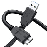 Fedus USB 3.0 A to Micro B SuperSpeed Cable for External & Desktop Hard Disk Drives Cable compatible for WD/Seagate/Toshiba//Hitachi External Hard Drives
