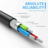 FEDUS USB A to A Cable, High Speed USB 2.0 Type A Male to A Male Cable USB to USB Cord, for Data Transfer Hard Drive Enclosures, Printers, Modems, Cameras, Scanners, Laptop Cooling Pad