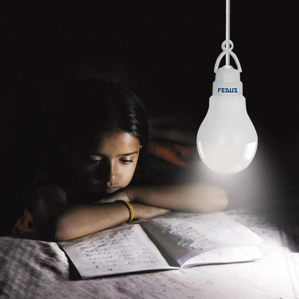 FEDUS USB Bulb for Power Bank, USB led Light for Power Bank, USB Light for Mobile Lamp/LED USB Bulb Mini LED Night Light led Portable Light - White FEDUS