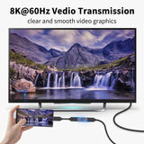 FEDUS USB C Female to Female Adapter, 100W USB C Coupler Extender, 40Gbps, PD 100W, 8K 60hz Video USB C Extension