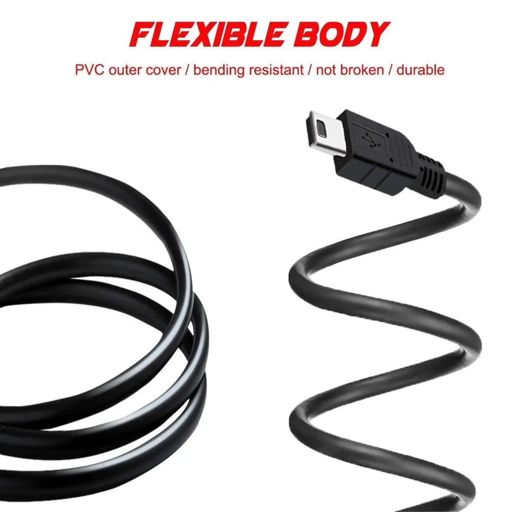 FEDUS USB Charger Cable USB 2.0 A to Mini 5-pin B Cable for External HDDS/Camera/Card Readers [video game] Cheeku Technologies