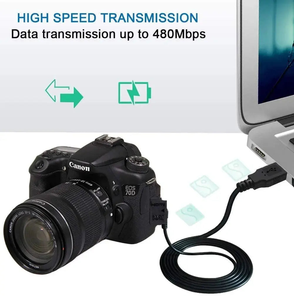 FEDUS USB Charger Cable USB 2.0 A to Mini 5-pin B Cable for External HDDS/Camera/Card Readers [video game] Cheeku Technologies