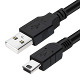 FEDUS USB Charger Cable USB 2.0 A to Mini 5-pin B Cable for External HDDS/Camera/Card Readers [video game]