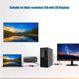 FEDUS VGA Jointer Coupler Joiner Extender 15 Pin Female to Female Coupler Cable Extender Female Both Side Female to Female Gender Changer