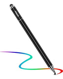 FEDUS 3-in-1 Stylus Pens with Ballpoint Pen & Fiber Tip Compatible with All Touch Screens, High Sensitivity Capacitive Metal Body Magnetic Cap Stylus Pens Pencil for Smartphones,iPad,PC,Tablets Black - FEDUS