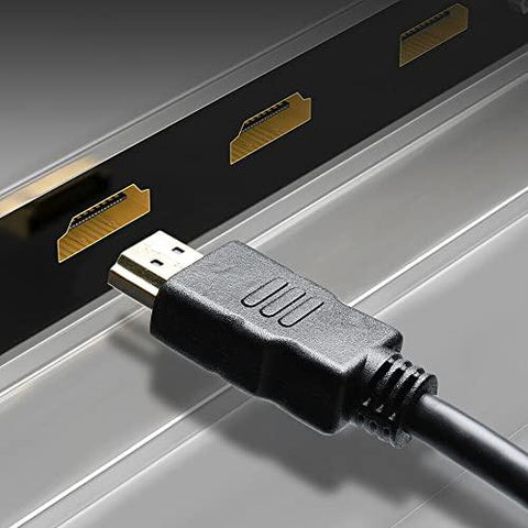 FEDUS High Speed HDMI Cable Male to Male TV-Out Cable Supports 3D, 1080P and Audio Return, hdmi to hdmi Cable for TV, PC, Playstation, Gaming Monitor - FEDUS