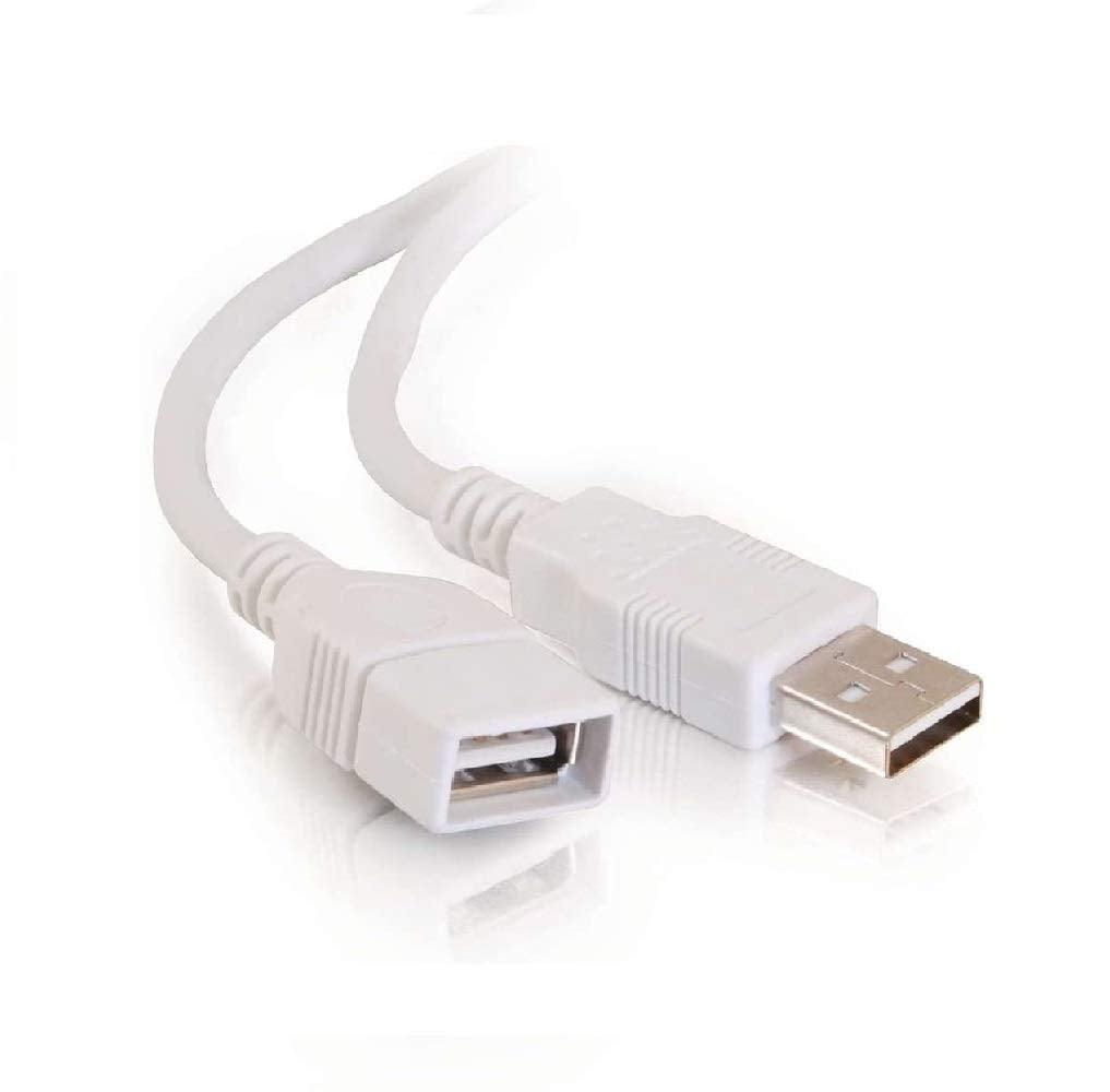 FEDUS USB 2.0 Male A to Female A Extension Cable Super Speed 5GBps for Printer/PC/External Hard Drive (Useful for LED/LCD TV USB Ports - FEDUS