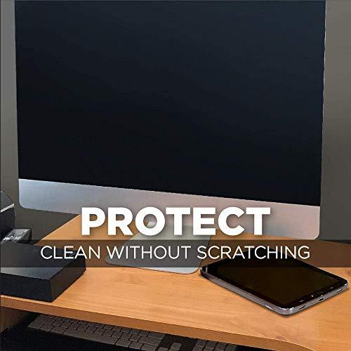 FEDUS Screen Cleaner Fluid Gel Multi-Purpose LCD Cleaning Kit, Liquid Solution with Cloth to Clean Mobile/Laptop Screen, Computer, Tab, LCD Display, Camera (100 ml) - FEDUS