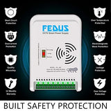 FEDUS 8 Channel SMPS for CCTV, Power Supply Adapter for up to 8 CCTV Security Cameras CCTV Power Supply SMPS, Power Supply Adapter for Video Surveillance Camera System, CCTV, Dome, Bullet Cameras - FEDUS