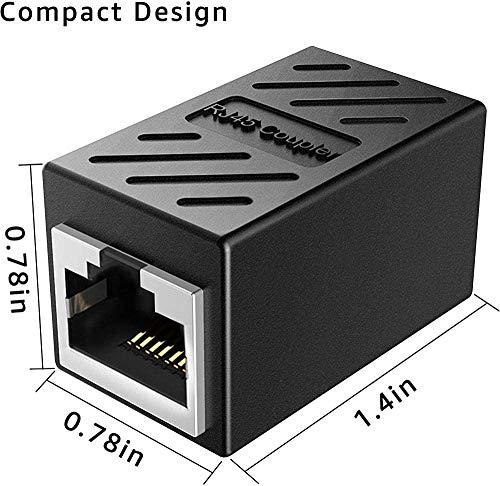 FEDUS RJ45 Coupler Ethernet Coupler Cat7, Cat6 Cat5e RJ45 8P8C Inline