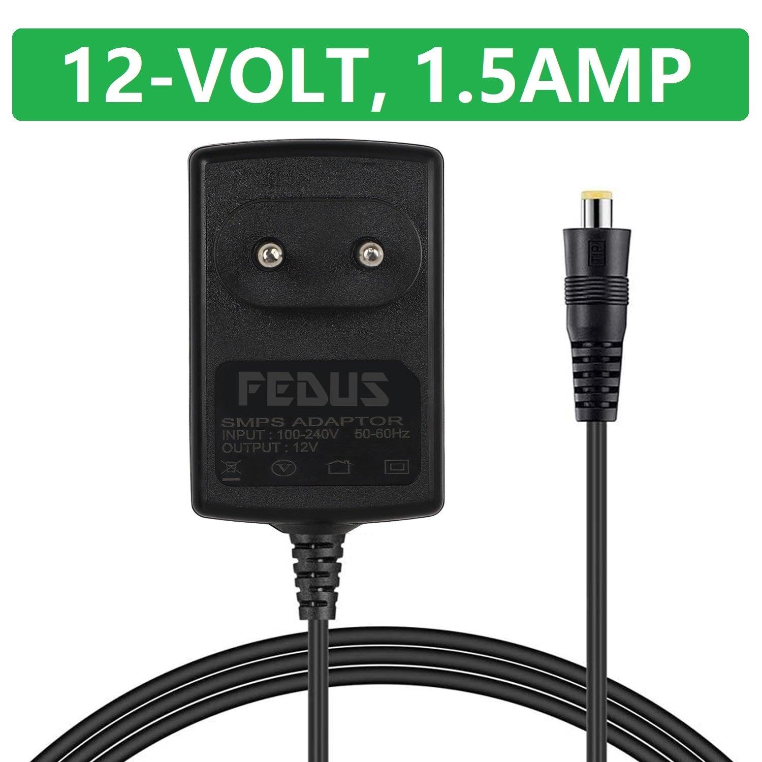 Buy FEDUS 12V 1.5A DC Power Adapter at India's Best Networking Accessories  Brand